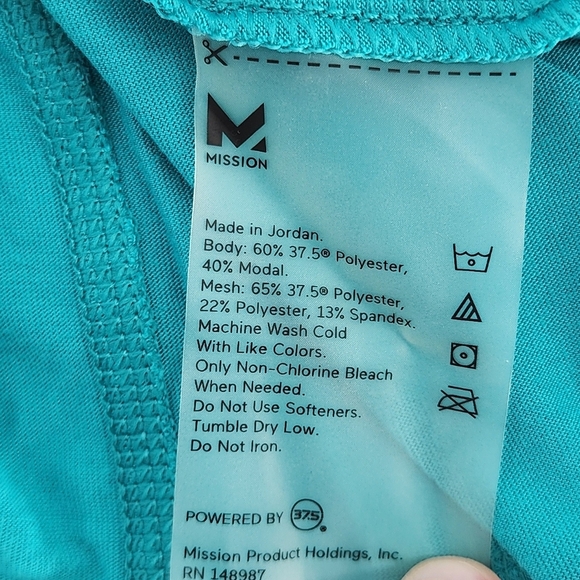 Mission NWT Vaporactive Conductor Tank Top XS - Picture 10 of 10